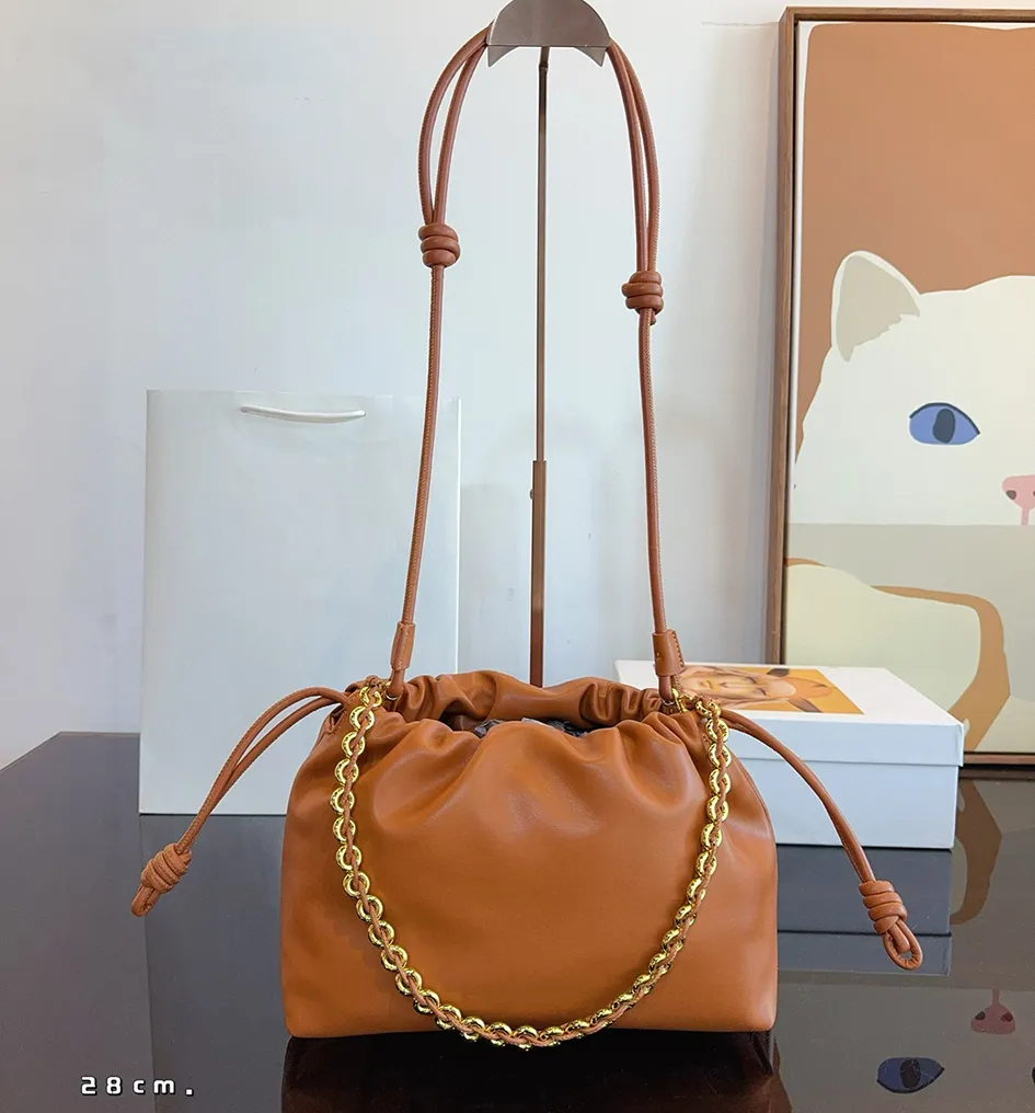 Cloud Blessing Womens Leather Drawstring Hobo... From Designer_bag ...