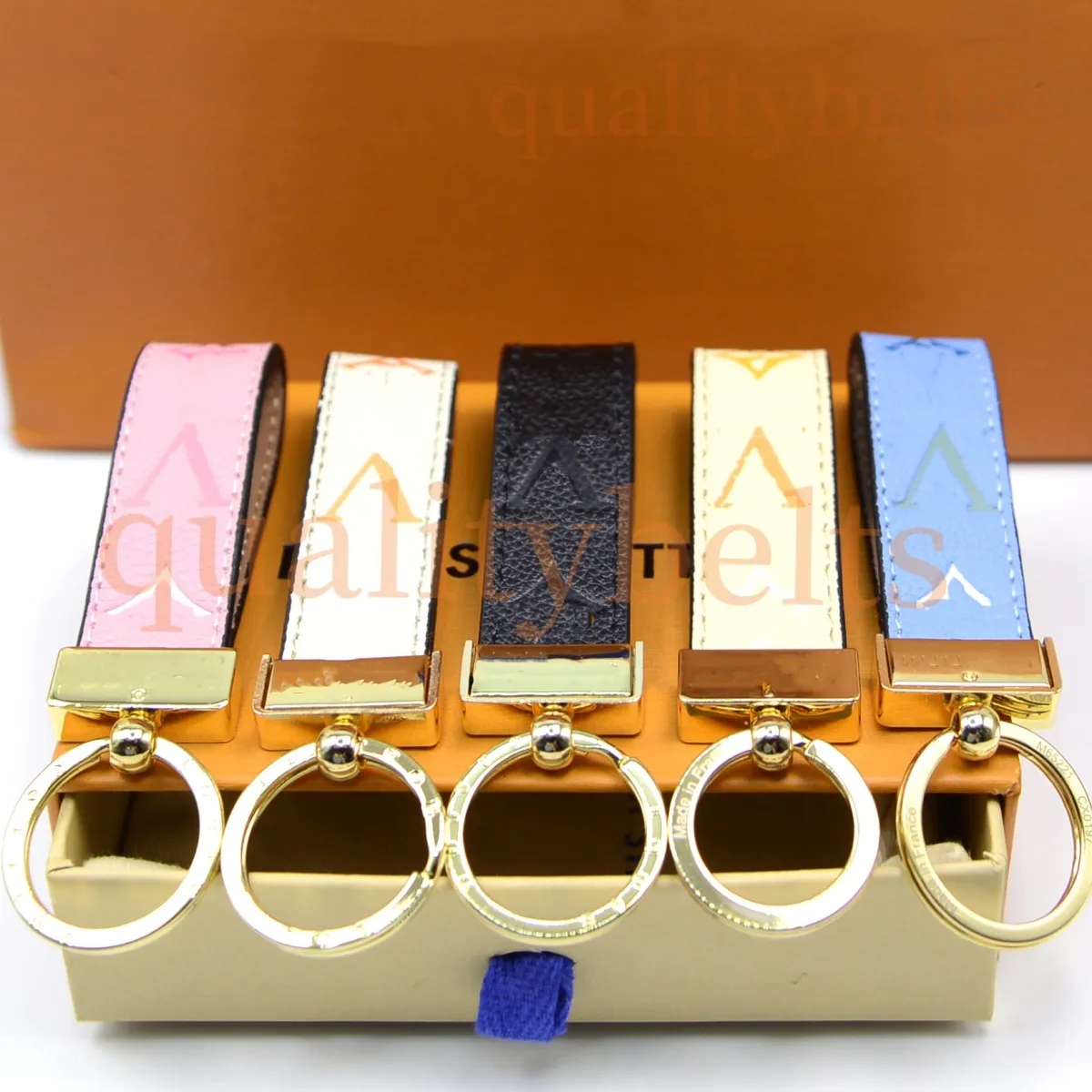 Luxury Leather Business Keychains With Box Designer... From ...