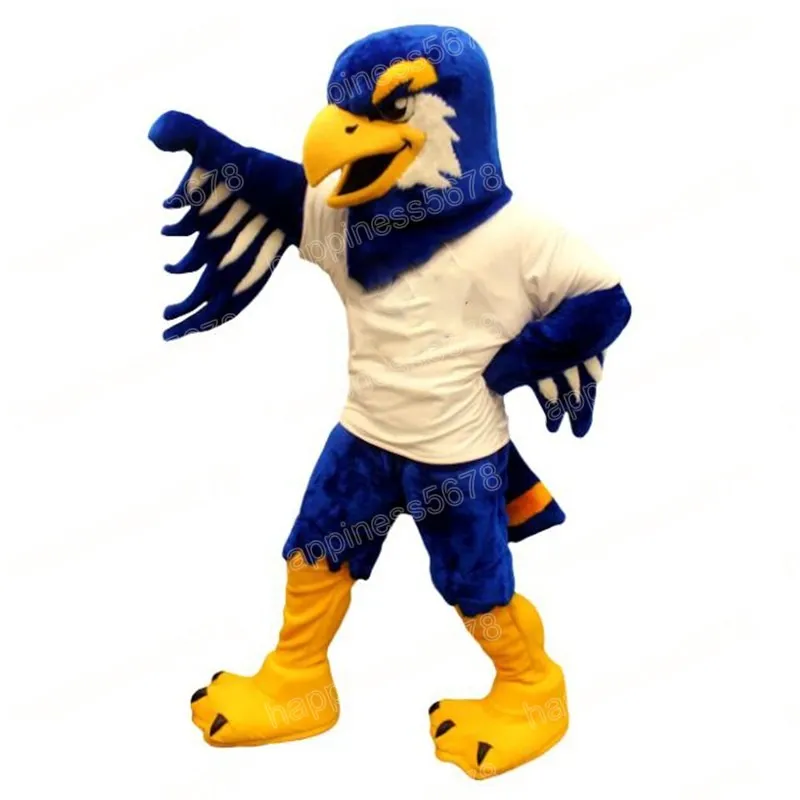 Performance Cute Blue Eagle Mascot Costumes High... From Crownbonanza ...