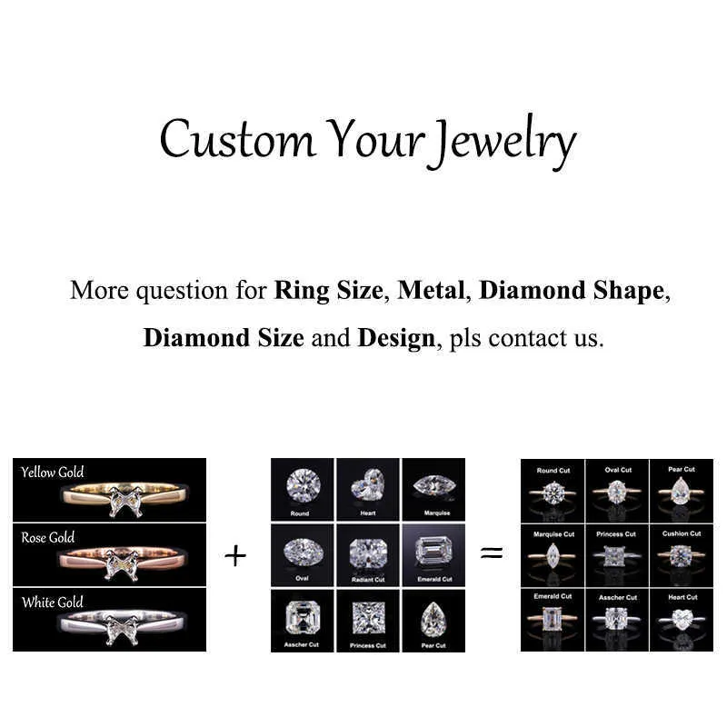 Starsgem Eternity Band 14K Solid Gold Fancy Moissanite Wedding Ring_voghion.com