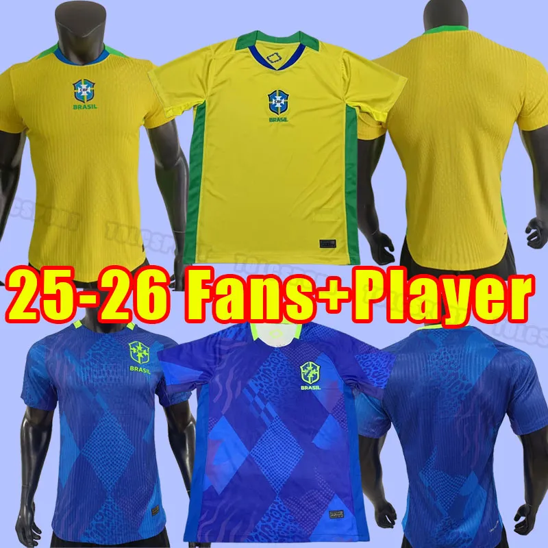 Save Big on Bulk Brazil 2025 Jersey Brazil Soccer Jersey 2025 2026 PAQUETA  COUTINHO FIRMINO Home Away Fans/Player Versions Best Deals on DHgate