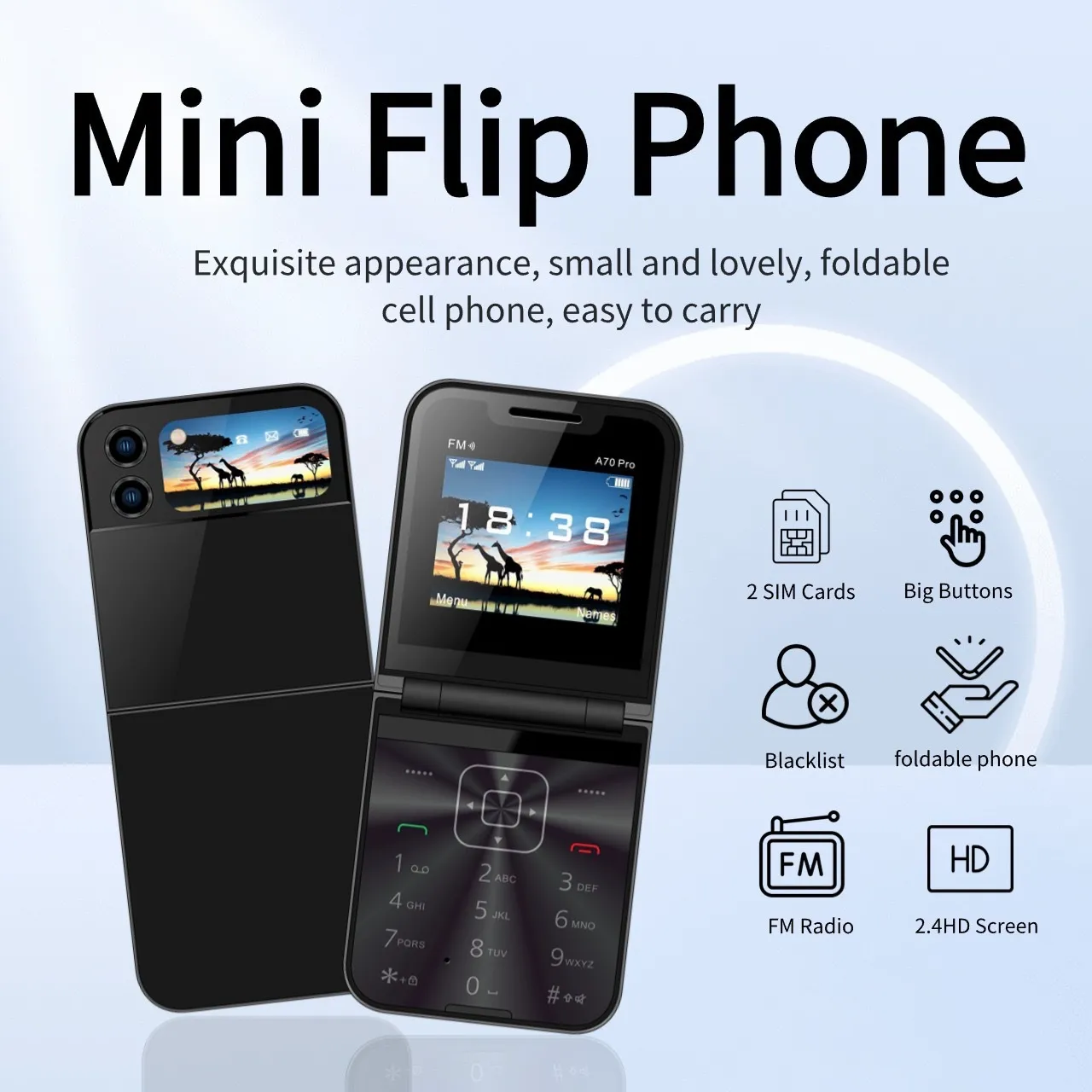 【楽天ランキング1位】 DHgate.com:Cellphone Flip: Unlocked Dual SIM GSM Foldable 靴