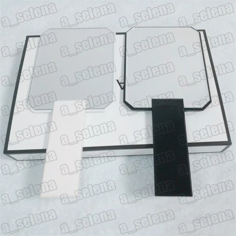 Brand Compact Face Mirrors Classic Handle Mirror For... 
