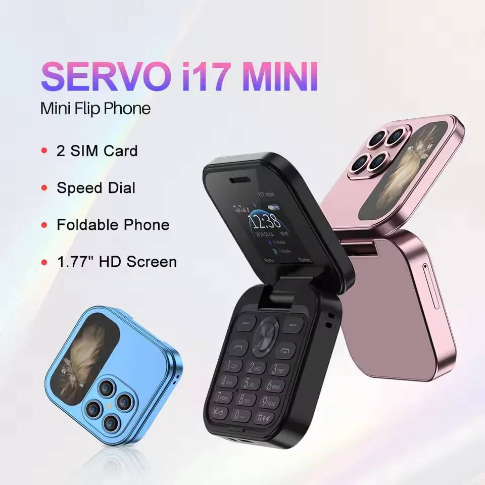 Save Big on Bulk Mini Flip Mobile Phone Mini Flip Phone I17 Pro Unlocked  Dual GSM, Small Foldable Cell Phone With Magic Voice FM Camera Best  Deals