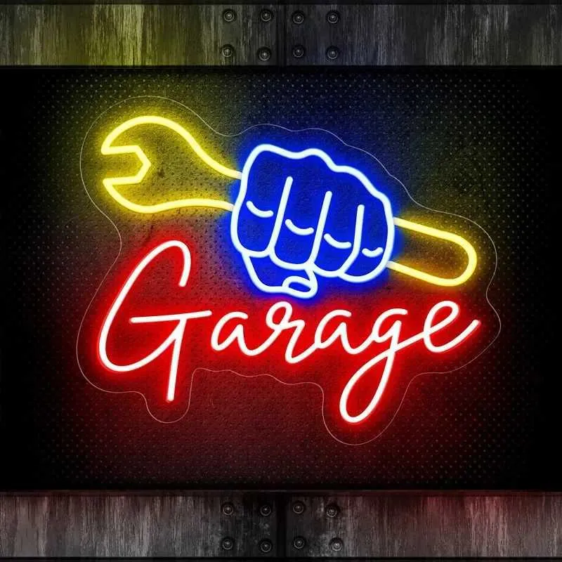 Led Auto Repair Sign Garage Neon Signs LED Check Engine Light Auto... From Casual_love_l ...