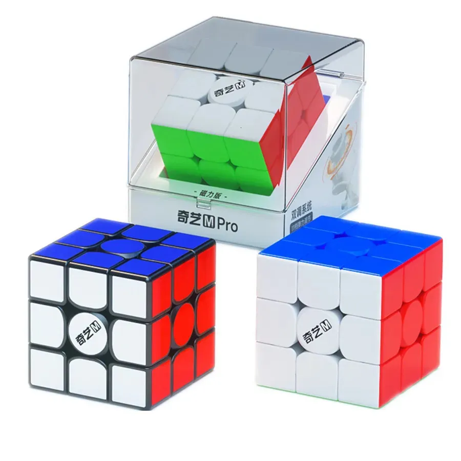 QiYi M Pro Magnetic 3x3 Speed Cube Upgraded 3x3x3 Racing Magic Cube ...