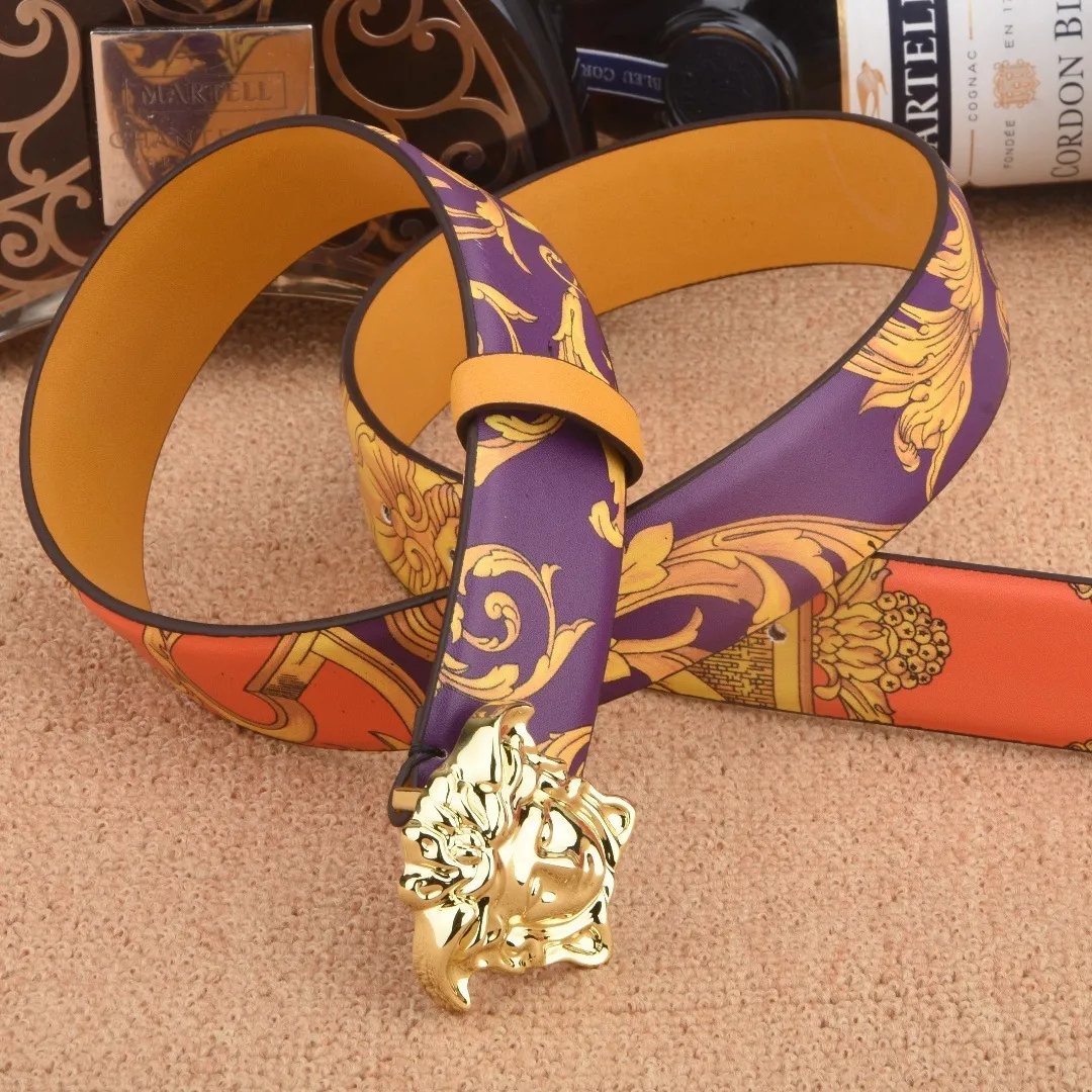 versace medusa belt mens