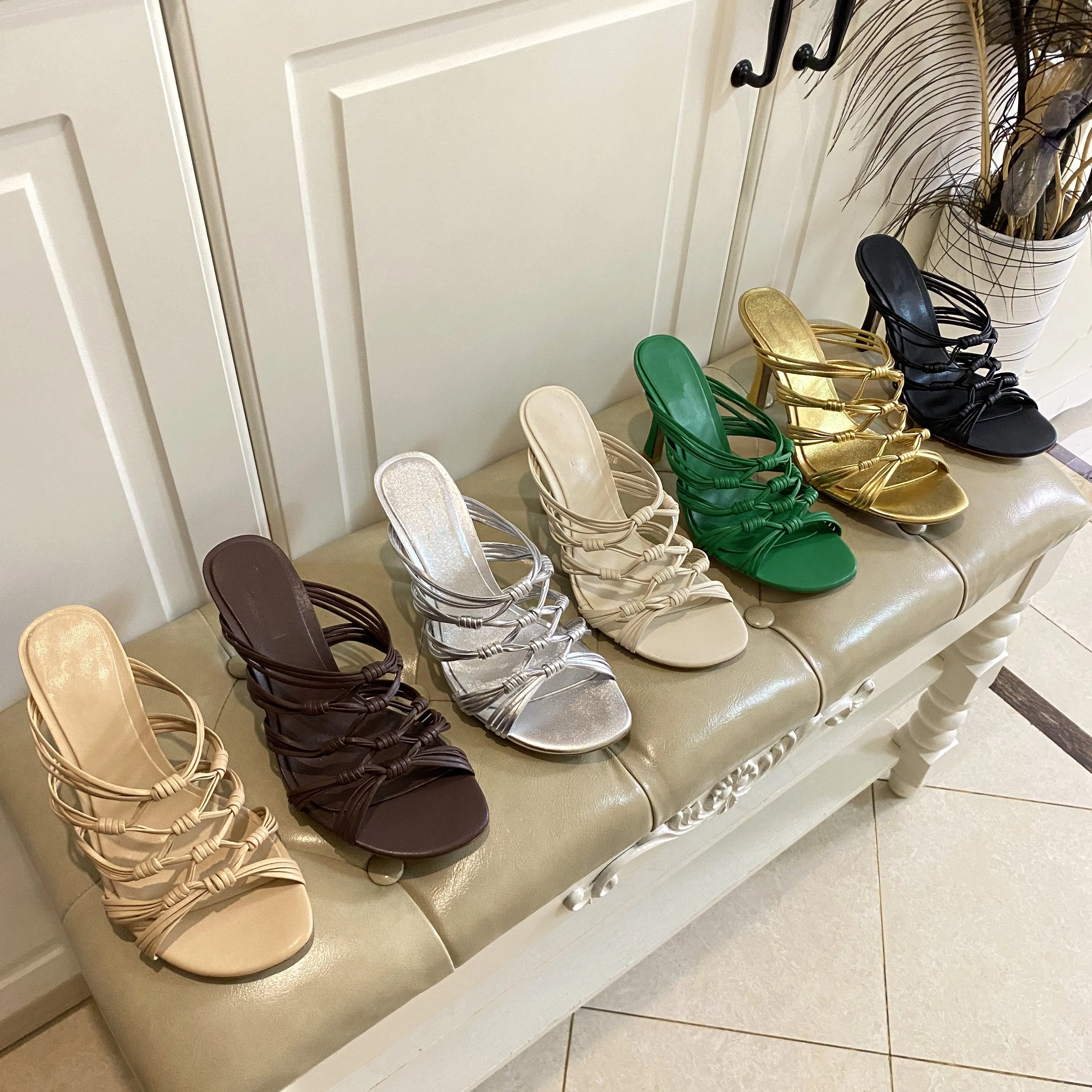 Risparmia alla grande su Sandali Per Scarpe Firmate Scarpe Firmate Di Alta  Qualità Donne Sandalo Teli Alti Slippista Slide Real Sandals Designer In