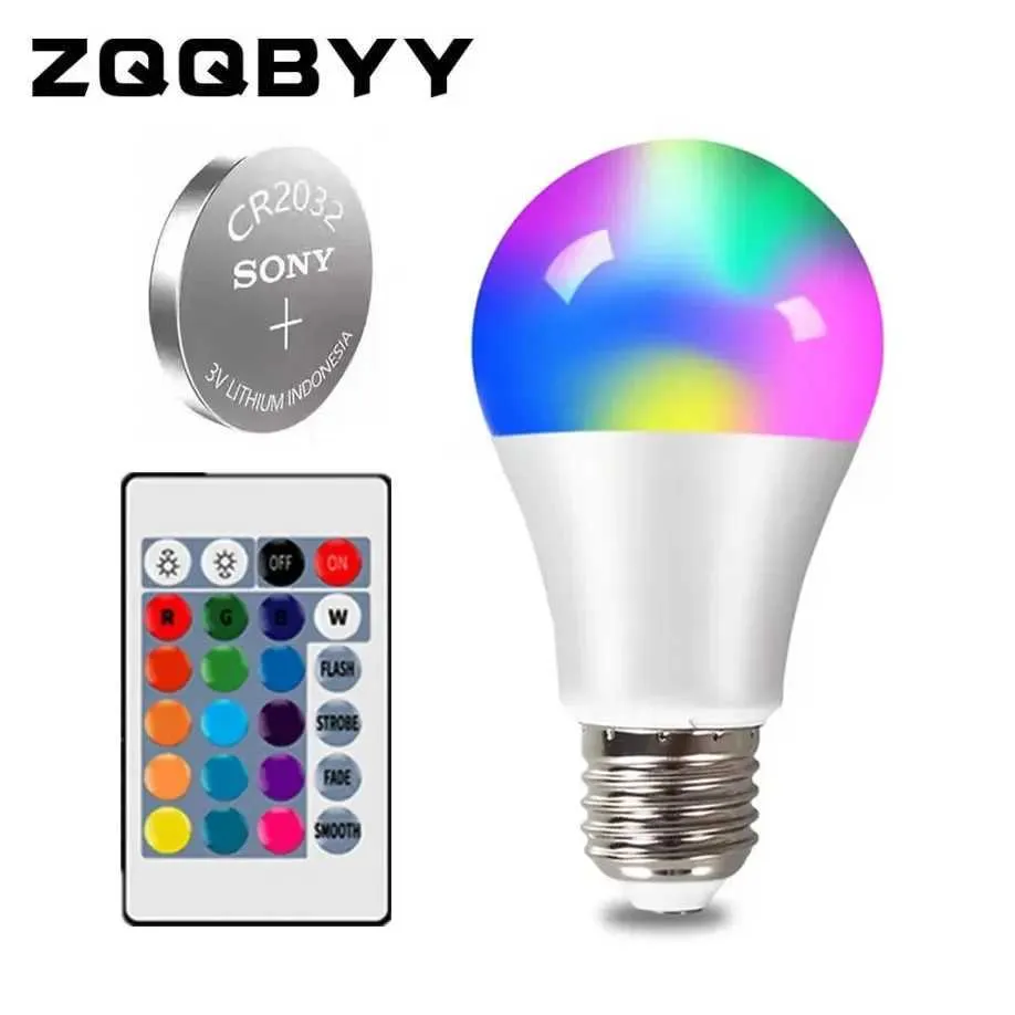 Smart Control LED RGB Color Changing Light Bulb Dimmable 5W 15W ...