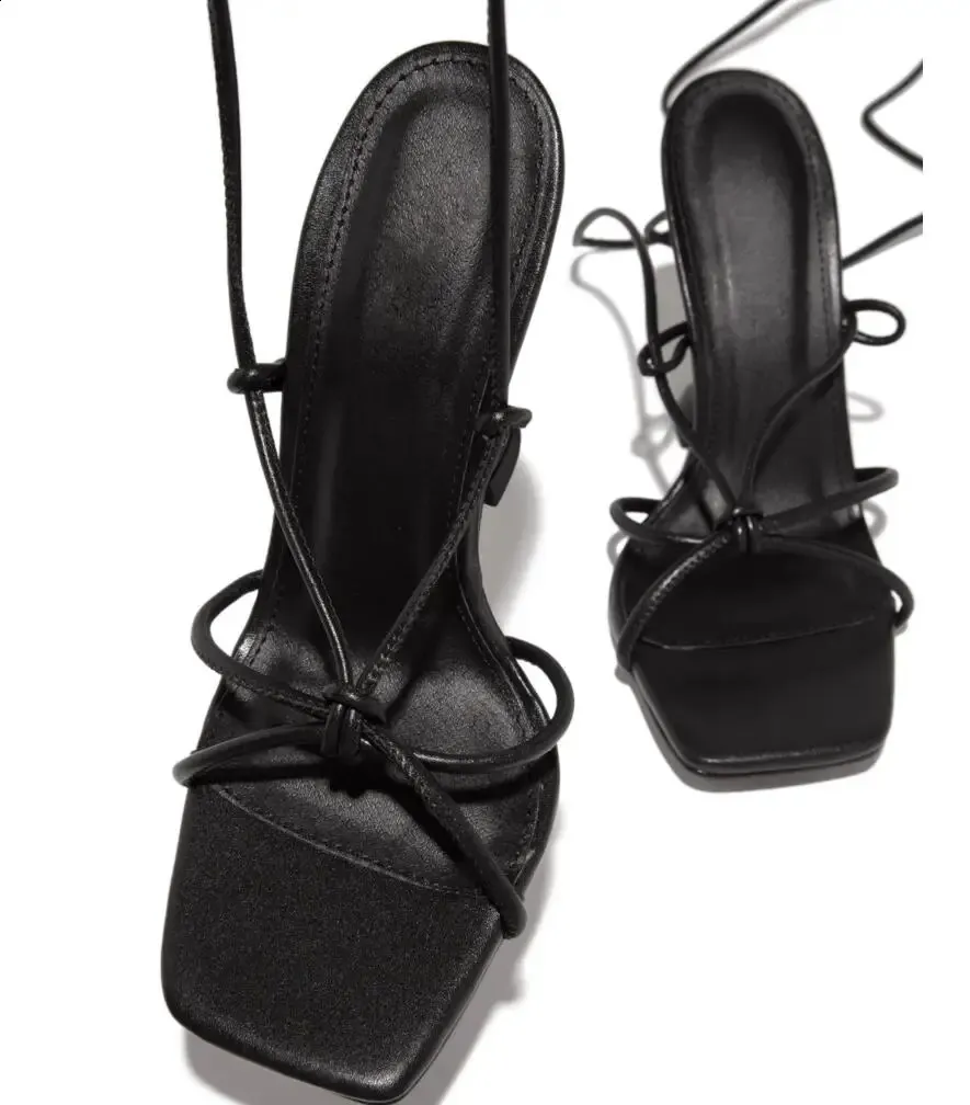 Women's Sexy High Heel Gladiator Sandals With Ankle Straps_voghion.com