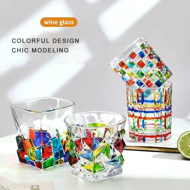 PINNY Vintage European Style Stained Crystal Blenders... From ...