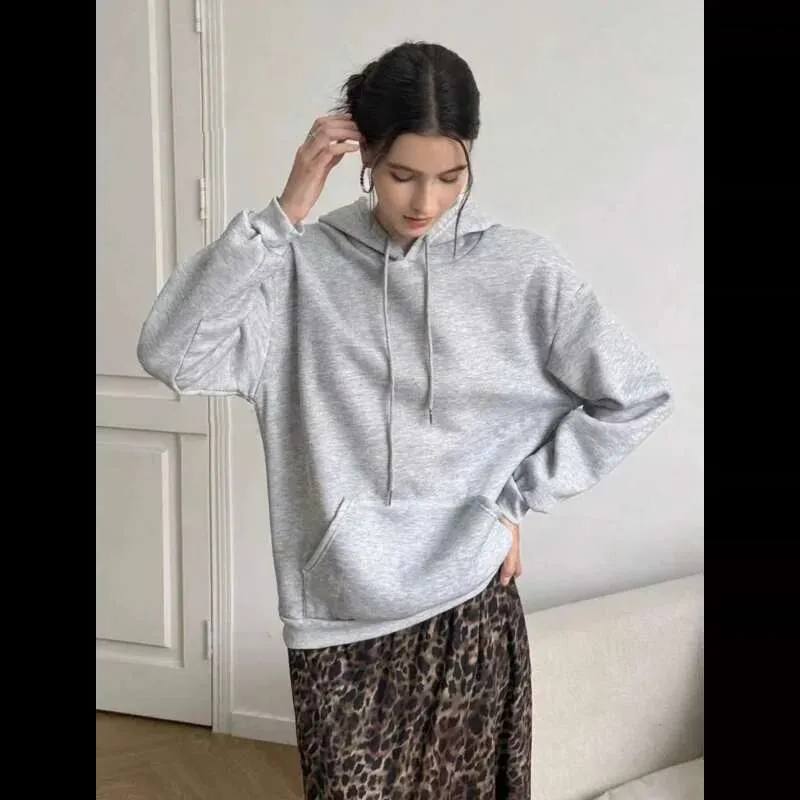 Pull À Capuche Pour Femmes Imprimé Léopard Avec Étoiles