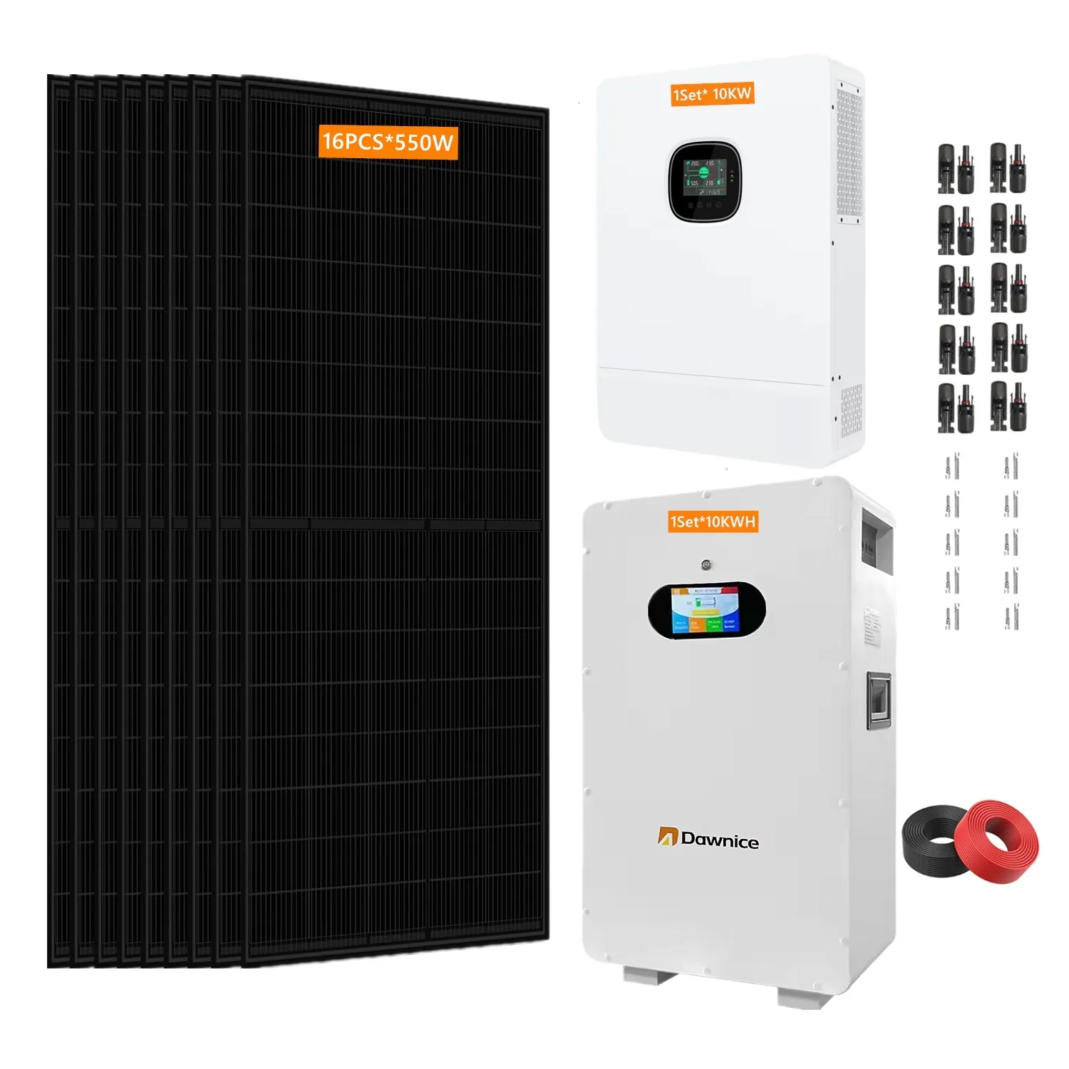 10KWH 10KW Off Grid Solar System Complete Kit With... From Battery1111 ...