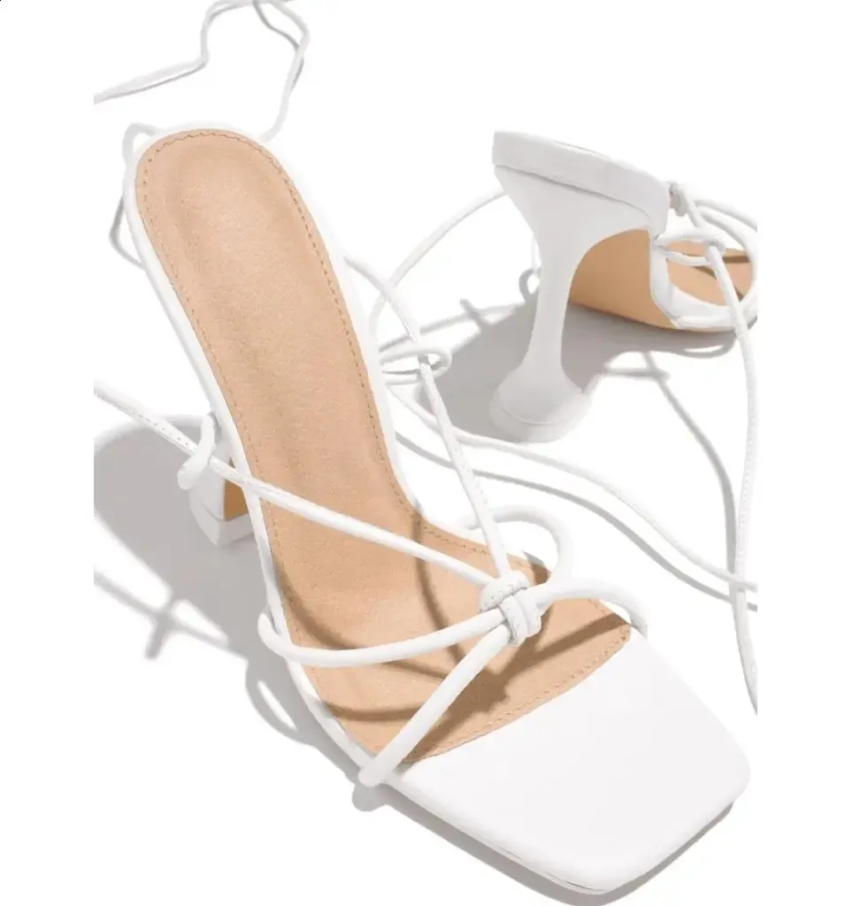 Women's Sexy High Heel Gladiator Sandals With Ankle Straps_voghion.com