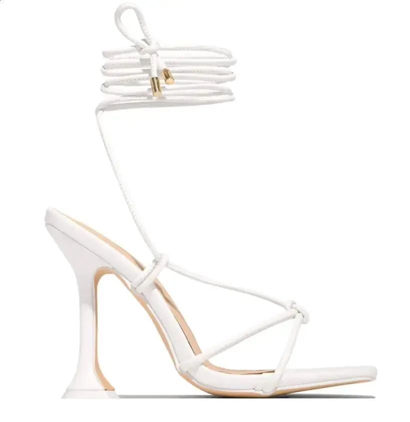Women's Sexy High Heel Gladiator Sandals With Ankle Straps_voghion.com