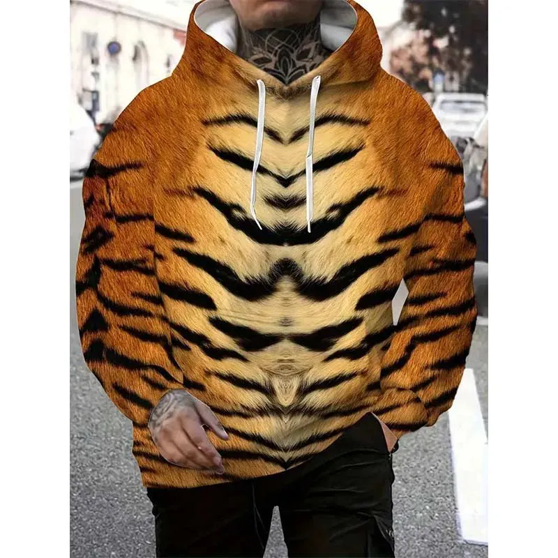 mens hoodie next animal print hoodie