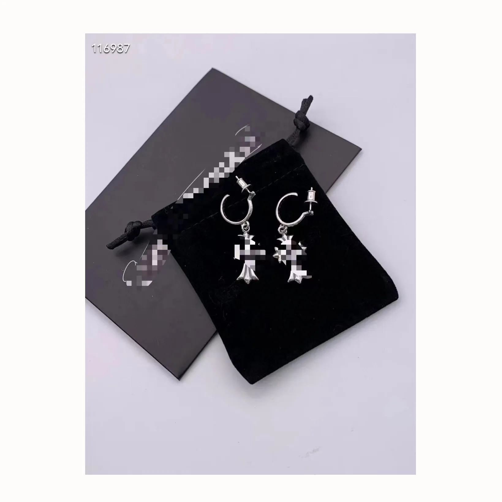 Orecchini A Perno Donna Con Lettera A – Placcato Oro 14K, Regalo In Scatola Velluto