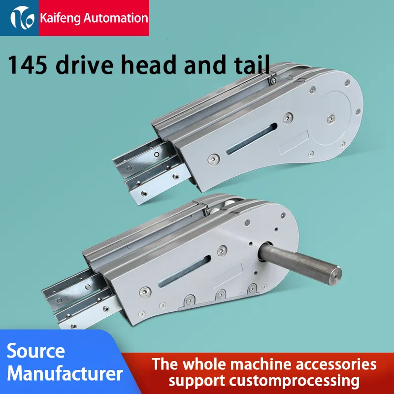 Flexible Chain Conveyor Head And Tail Adapters For 140 Flat Chain Drive ...