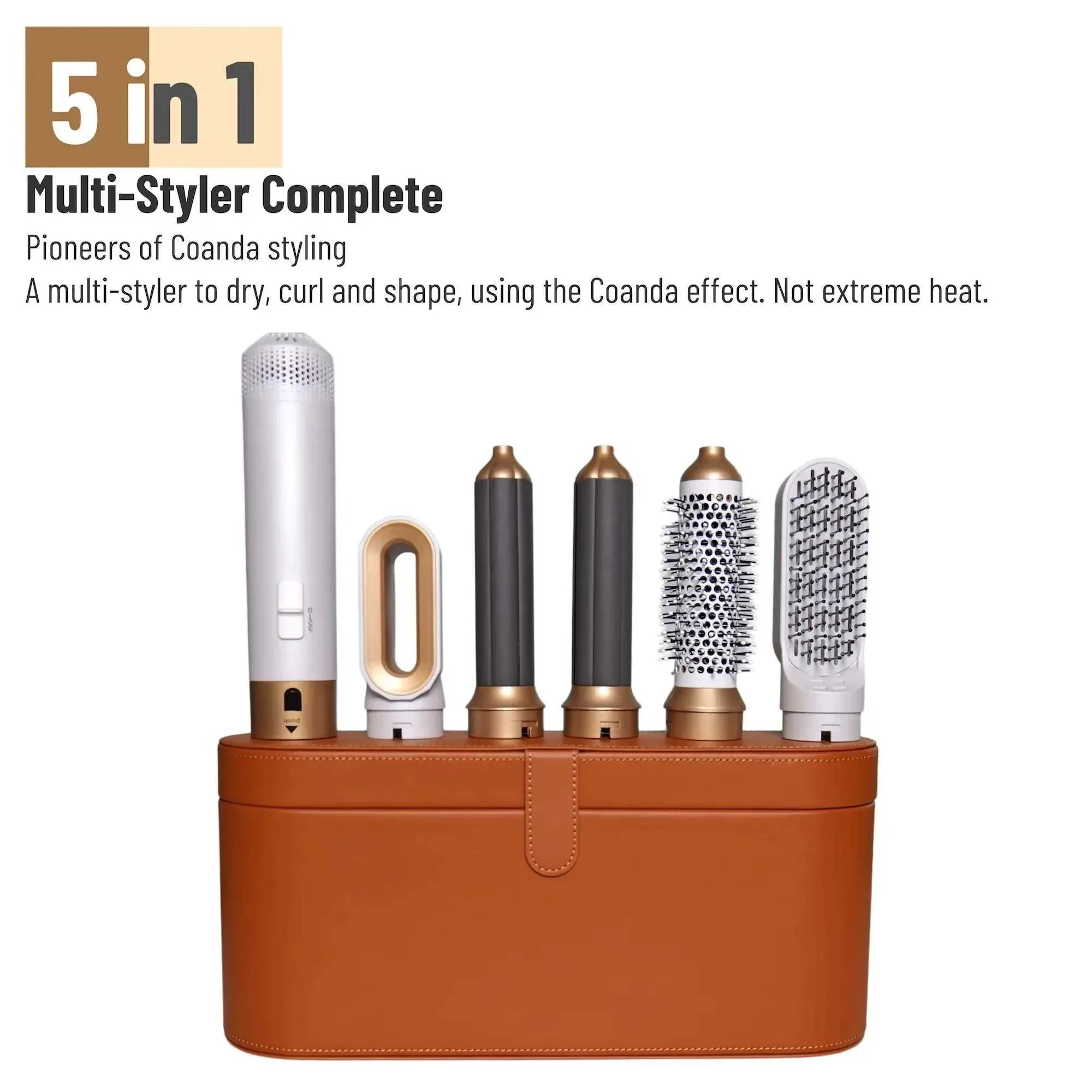 NEW Professional Super 5 In Hair Dryer Used For Curling Iron ...