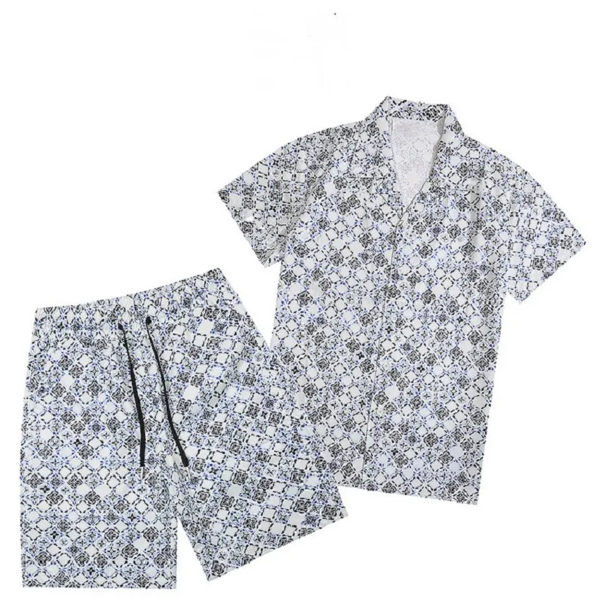 Camicia Hawaiana Retrò Uomo A Maniche Corte, Con Stampa 3D Di Alberi Di