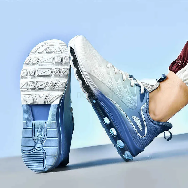 Men's Large Size Air Cushion Running Shoes Comfortable Sports Sneakers  for Jogging, Gym Training Stylish Footwear
