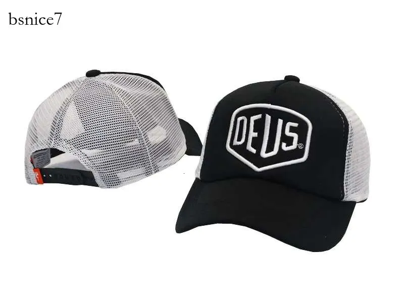 Casquette Trucker Deus Ex Machina, Noir, Logo Mesh, Taille Unique Homme - Occasion