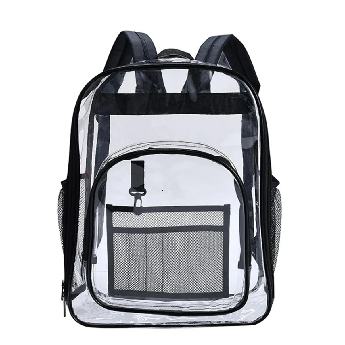 Transparenter Wasserdichter Pvc-rucksack Für Damen Und Mädchen_voghion.com
