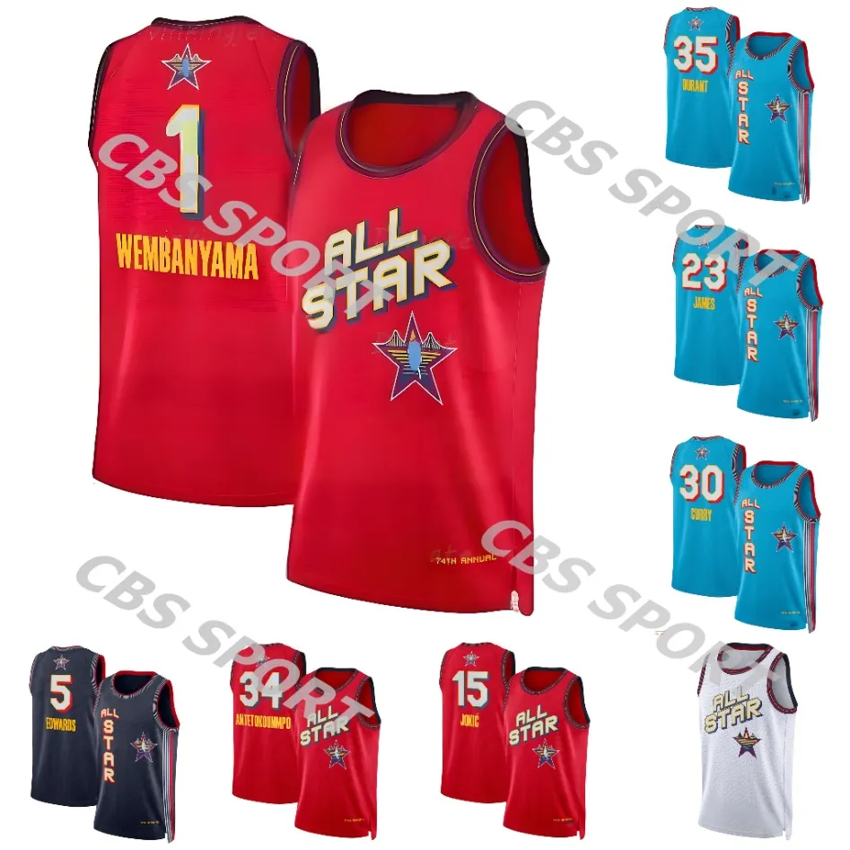 2025 All Star Game Basketball Jerseys Wembanyama 2024/25 City