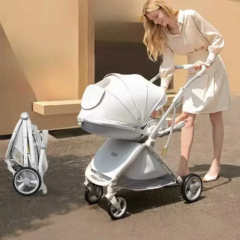 Portable Foldable Baby Stroller: High View, Two Way Facing, Lightweight ...