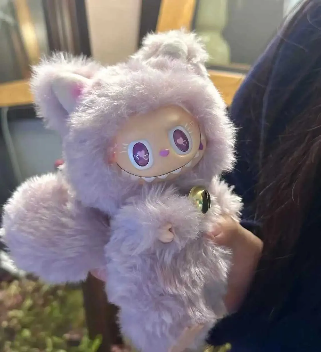 ぬいぐるみ Labubu zimomo 38cm moonlit mask POP MART Labubu The Monsters Zimomo I Found You Vinyl Face