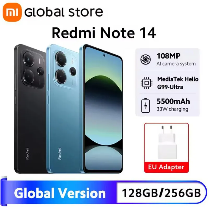 スマートフォン・携帯電話 Xiaomi Redmi Note 14 グローバル版 6+128GB ROM