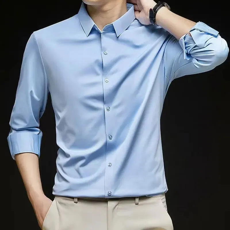 Mens Silk Long Sleeve Dress Shirts: Breathable Dress... From Mu03, $19.18 | DHgate.Com Mens Silk Long Sleeve Dress Shirts: Breathable Dress... From Mu03, $19.18 | DHgate.Com