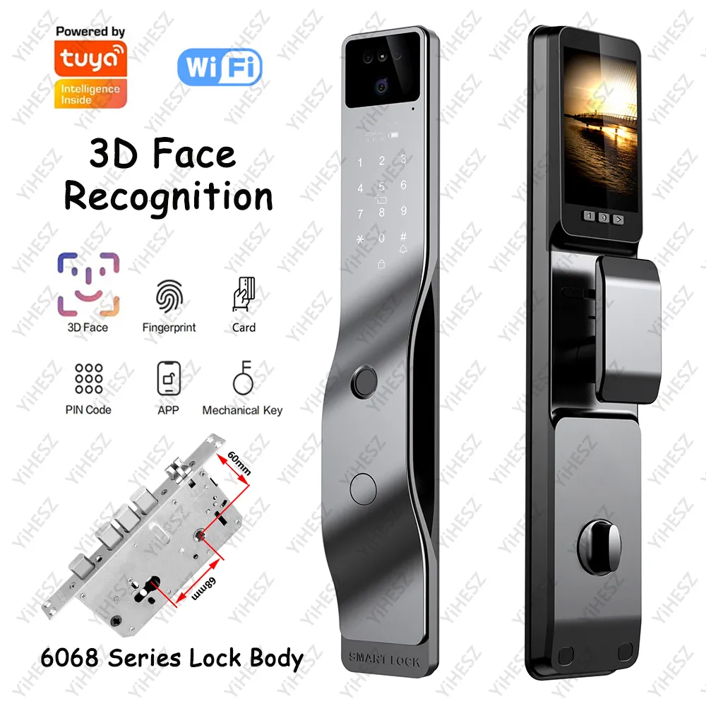 Tuya WiFi Smart Door Lock 3D Face Recognition,... From Liuzedong3333 ...