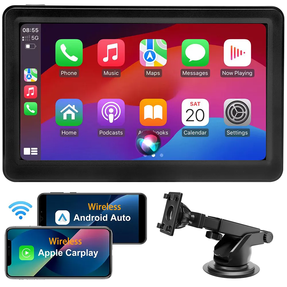 7 Inch Android Car Stereo With Wireless CarPlay HD... From Blake Online ...