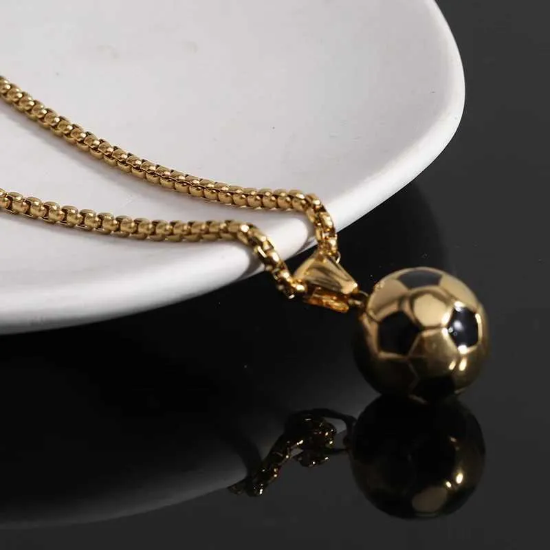 Stainless Steel Pendant gold necklace for Men