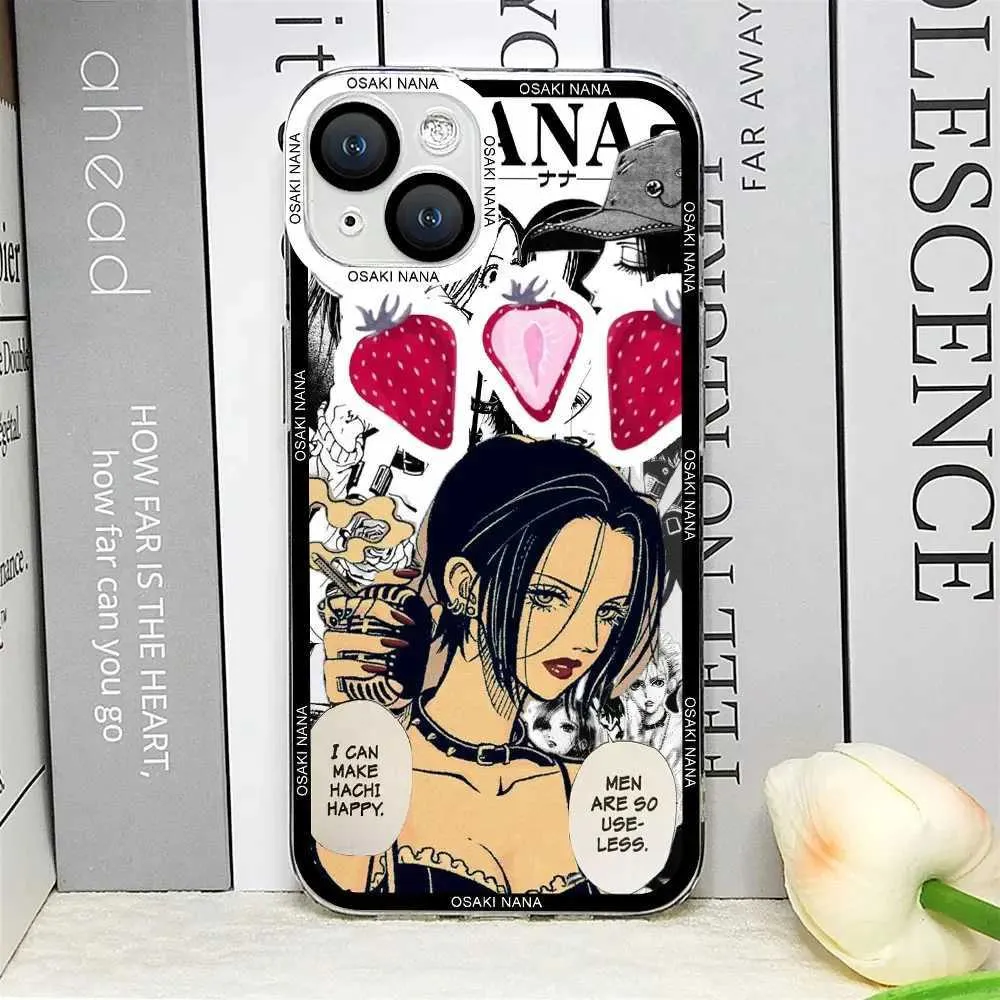 Nana　iPhone Cartoon Anime Oosaki Nana Phone Case For IPhone 16 15 From