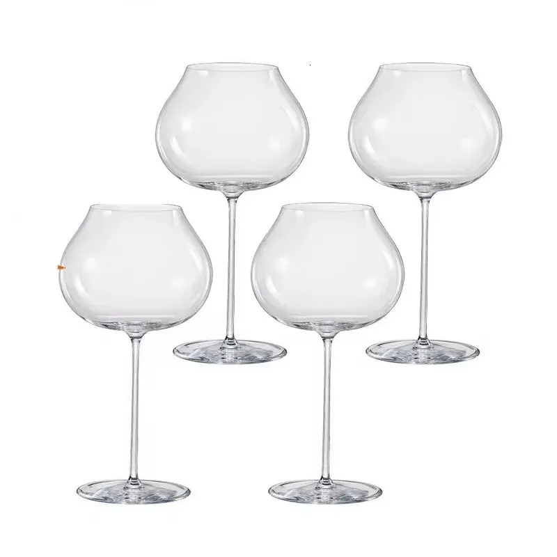 Slovakia RONA Style Round Antique Imitation Crystal Burgundy Wine Glass 6  oz from Dhgate Wine Glasses - price 83.07