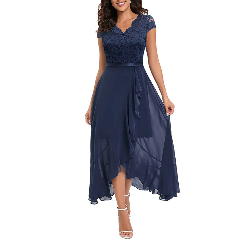 for her and for him bridesmaid dresses Charming High Neck Pleats Sleeveless Long Chiffon Bridesmaid Dresses