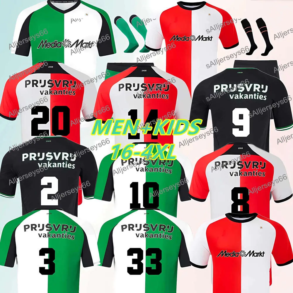 Feyenoord Kids Soccer Jersey Kit | Home & Away | Football Shirt