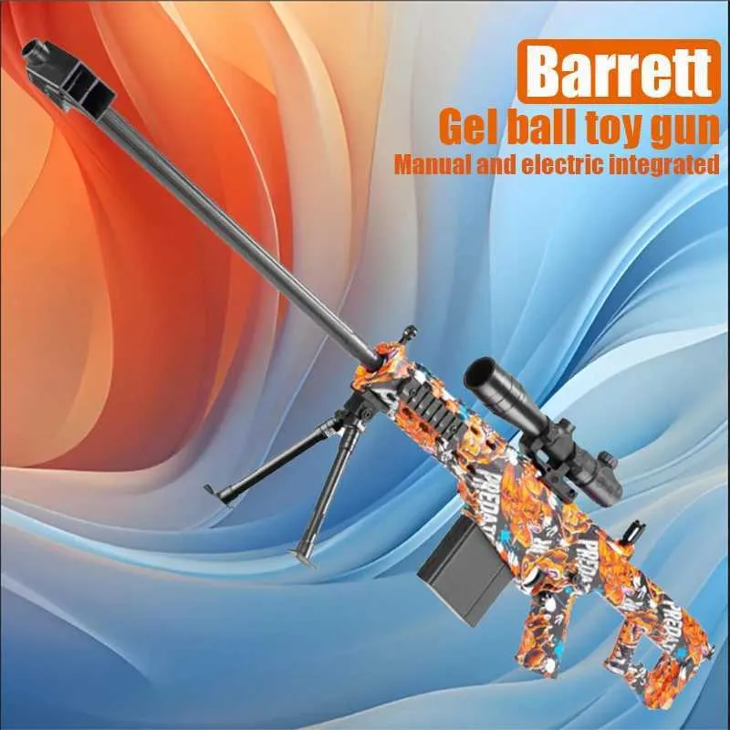 Barrett Sniper Gel Blaster Toy Dual Mode Automatic Semi Automatic barrett-sniper-gel-blaster-toy-dual-mode-automatic-semi-automatic
