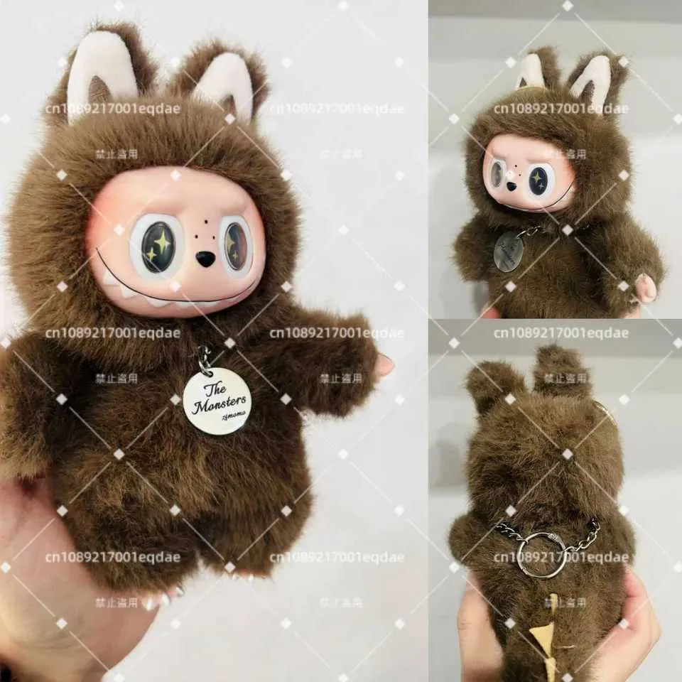 Labubu Zimomo Angel DIY Pendant - Monster Series Vinyl Doll