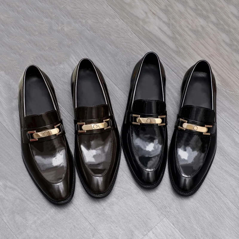 Wholesale Designer Mens Leather Loafers, Classic Moccasin  display picture 1
