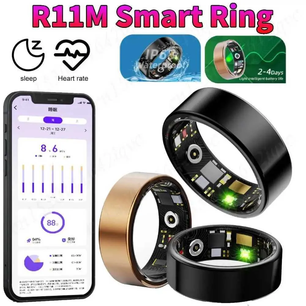 R11M Smart Ring Pro For Xiaomi And Samsung IP68 Waterproof Sports ...
