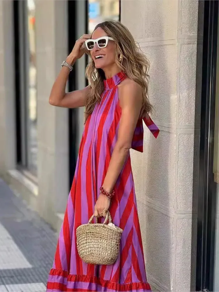 halter loose dress Shop Swing Halter Dress