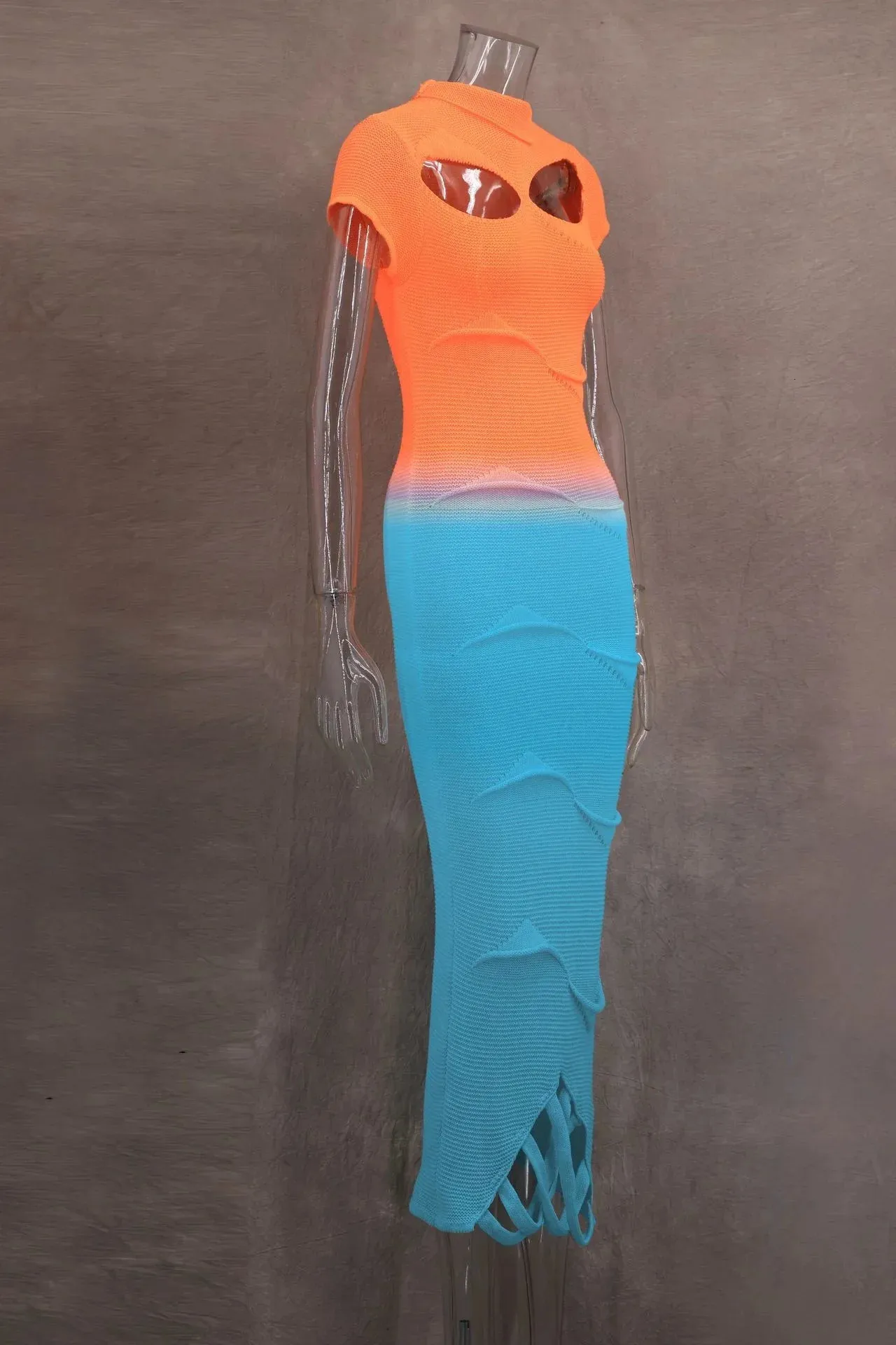 princess polly baby blue dress Orange And Blue Maxi Dresses - Free Shipping & Returns main image 0
