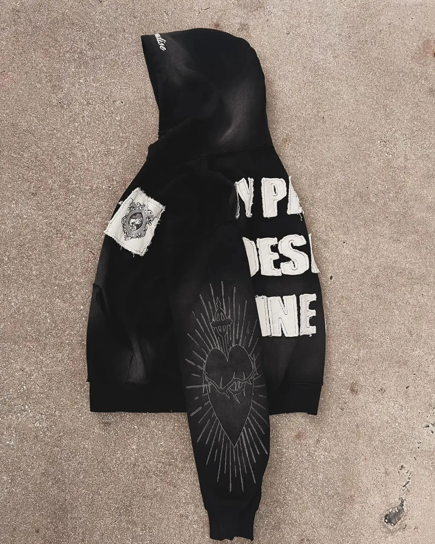 Hell In Paradise Street Retro Gothic Style Zip Up From Tubi01