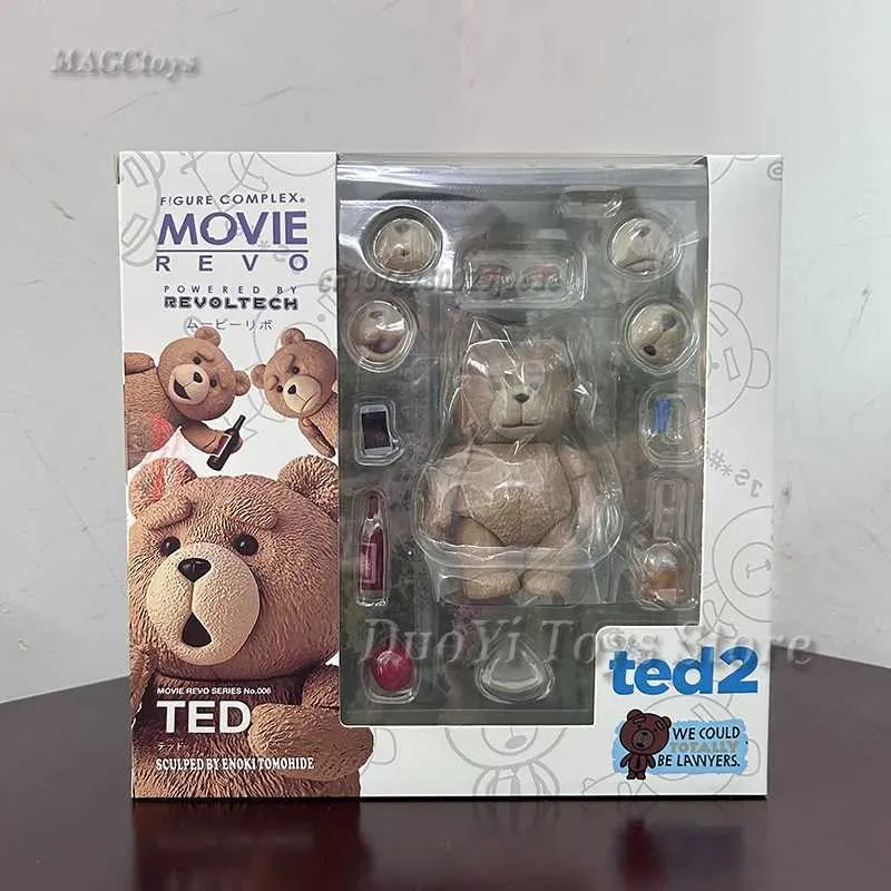 Anime Manga Boxed Teddy Bear Figure Figma 290 Movie TED 2 Ted