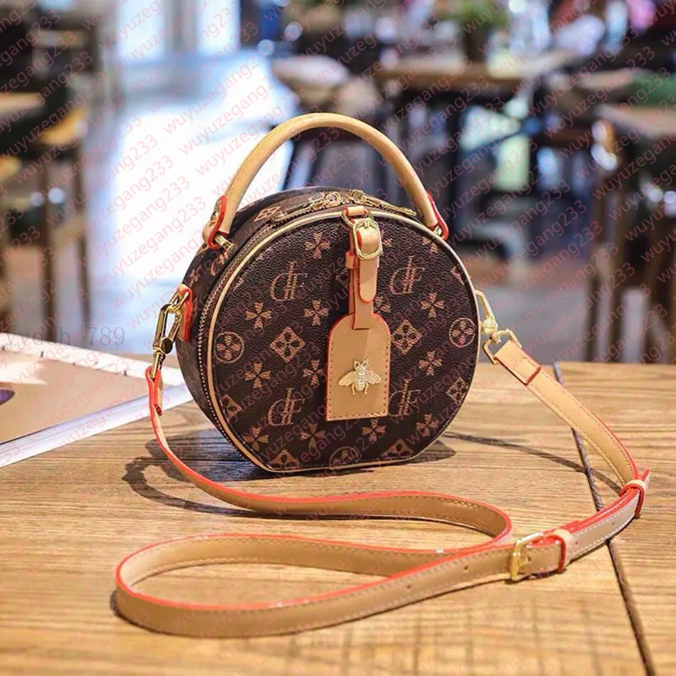 Luxury Designer Round Cowhide Jhola Bag For Women Nano