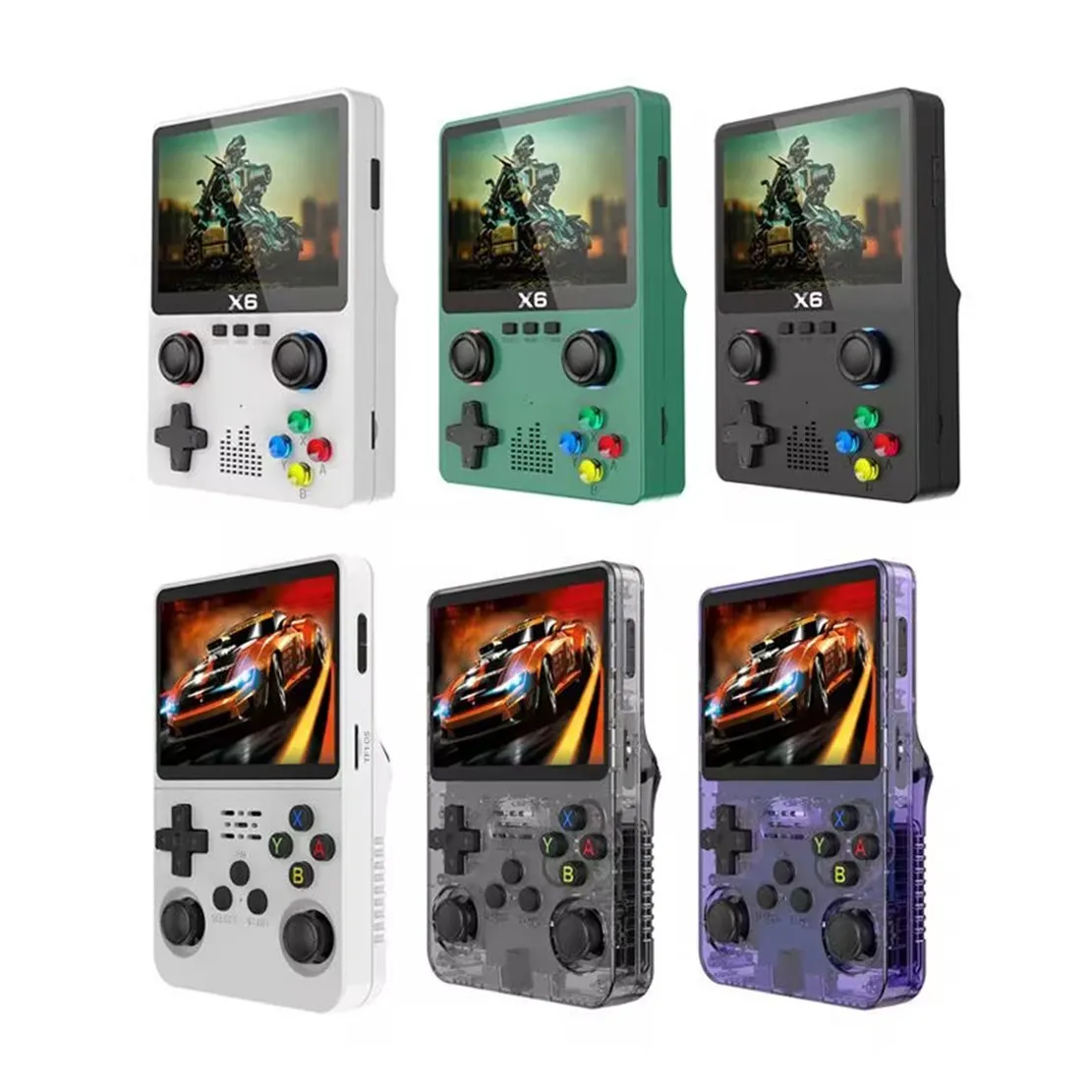 Console Rétro R36S : 40 000 Jeux PS1, N64, NDS, GBA, Arcade, Atari, PSP – 128 Go, étui Et USB Inclus – Cadeau Parfait Pour Les Nostalgiques !
