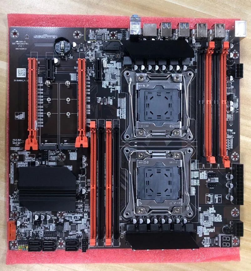 デュアルCPU付きX99マザーボード、E5 2680 V4、64GB DDR4 RAMコンボ